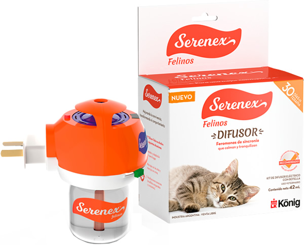 serenex difusor felinos